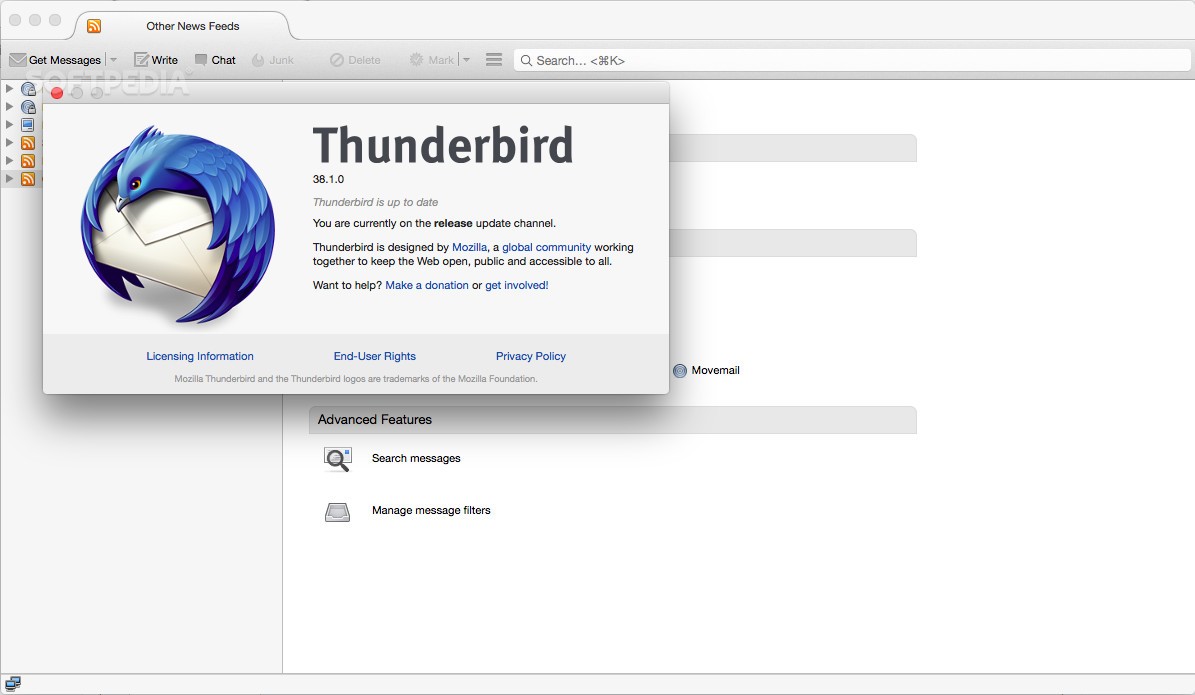 Thunderbird email for mac